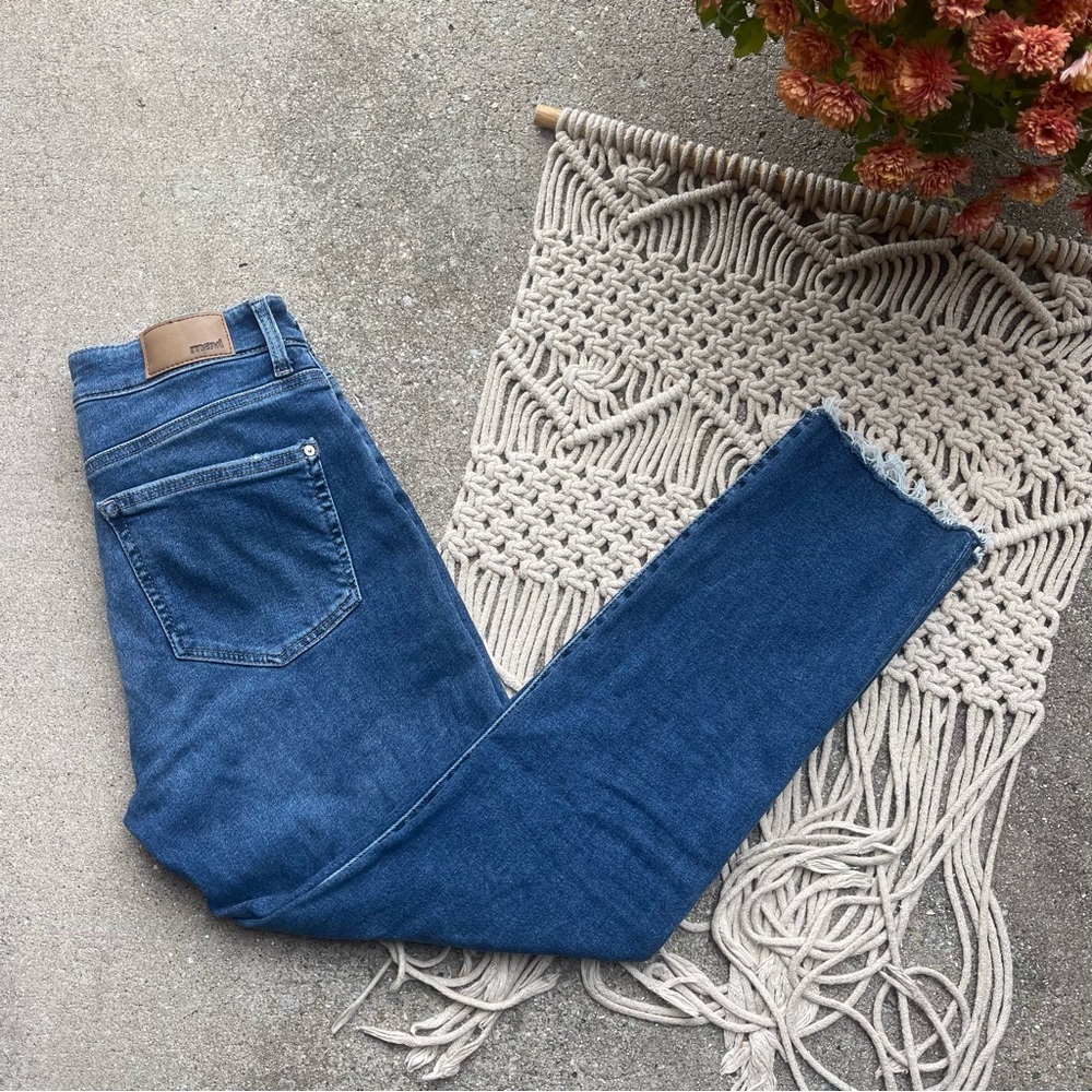 Mavi High-Rise Slim Straight Jeans Size 27